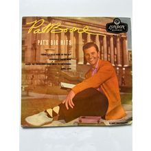PAT BOONE - PAT'S BIG HITS (UK VINYL EP, 1958)