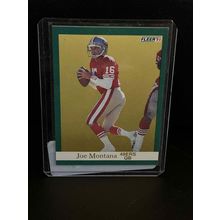 Joe Montana #360 | 1991 Fleer Football Trading Card