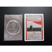 Star Wars 1995 Premiere Decipher CCG W/B Card Yavin Sentry LS