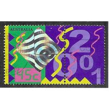 AUS 2001 45c 'COLOUR MY DAY' FINE USED (EBID68-339)