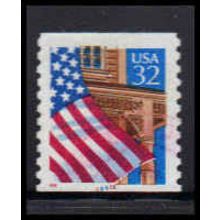 Used 2913 32c U.S. Flag Over Porch Very Fine CNS 66666 PA1007
