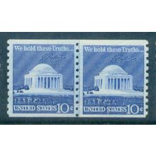 1520 10c Jefferson Memorial Fine MNH CLP B0568