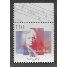 GER 2000 U/M 110pf 'J.S BACH' (EBID78-852)