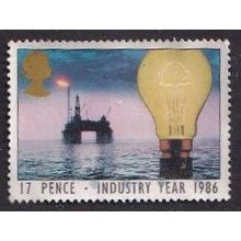 GB 1986 17p Industry Year SG 1308 Fine Used