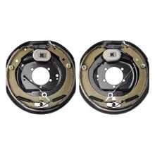 Electric Trailer Brake Assembly, 12" x 2", 1 Pair Self-Adjusting Electric Br...