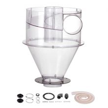 Cyclone Dust Separator Vacuum Cleaner Separator 4" for 5-10 Gal Tank