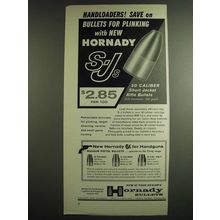 1961 Hornady Short Jacket S-J Bullets Ad - Bullets for Plinking