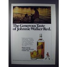 1975 Johnnie Walker Red Scotch Ad