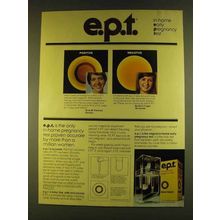 1980 e.p.t. Pregnancy Test Ad - In-Home Test