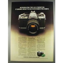 1980 Fuji Fujica AX-5 Camera Ad - Knows What to Do