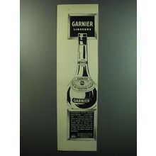 1949 Garnier Creme de Menthe Advertisement - Garnier Liqueurs