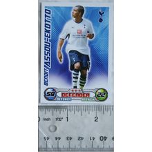 2008/09 Topps Match Attax Trading Card - Benoit Assou-Ekotto, Tottenham Hotspur