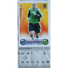 2008/09 Topps Match Attax Trading Card - Boaz Myhill, Hull City