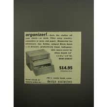 1951 Design Exclusives Allan Gould mini-chest Advertisement - Organizer!