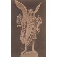 Genius Des Krieges Johannes Schilling Denkmal Dresden Antique Statue Postcard
