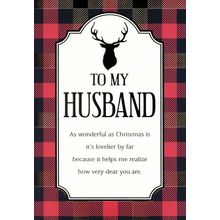 To My Husband - As Wonderful As Christmas Is - 21251