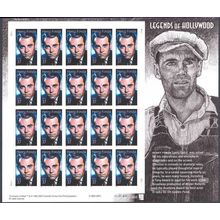 Henry Fonda: Legends of Hollywood Sheet of Twenty 37 Cent Stamps Scott 3911