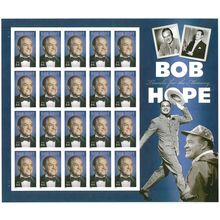 Bob Hope Thanks for The Memory Mint Sheet of Twenty 44 Cent Stamps Scott 4406