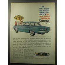 1959 Chevrolet Corvair 700 car Ad - You can't imagine how joyous
