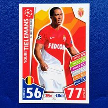Match Attax UEFA CL 2017/18 17/18 Youri Tielemans #244
