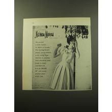 1960 Neiman-Marcus Dress by Matti of Lynne Advertisement