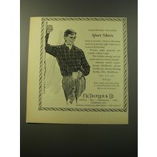 1960 F.R. Tripler & Co. Fashion Ad - Lightweight Flannel Sport Shirts