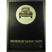 1960 Morris 1000 Car Ad - Morris 1000 only $1495