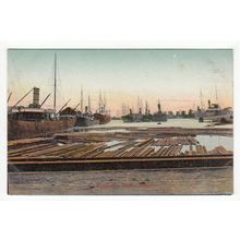 Alexandra Dock Newport Postcard Monmouthshire N15