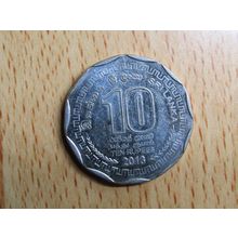 Sri Lanka 2013 10 Rupees Coin