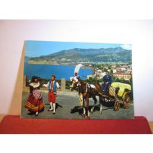 HORSE AND TRAP, SORRENTO, ITALY used postcard dated 1969 =
