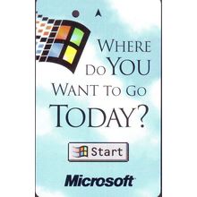 Microsoft Windows S'pore Transitlink Train/Bus Card