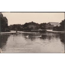 Lake, Hesketh Park, Southport, Lancashire, 1917 - K Series Postcard