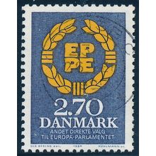 Denmark AFA 0753/Scott 753, 2.70kr European Parliament election, VF used stamp