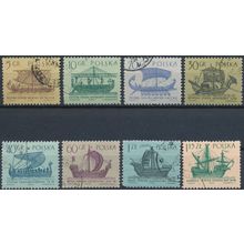 Ships - Poland 1963 - FH - MiNr 1383/90