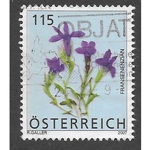 AUT 2007 115c 'FLORA DEFINITIVES ' FINE USED (EBID73-301)