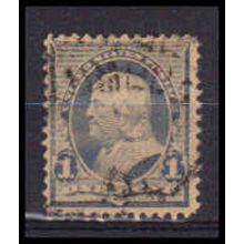 Used 219 1c Benjamin Franklin Just Clears RA0656