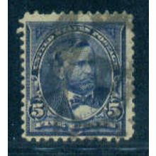 Used 281 5c Ulysses S. Grant Barely Clears M04917