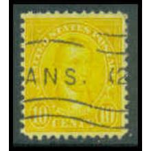 Used 642 10c James Monroe Barely Clears M10213