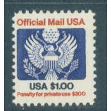 O132 $1 Eagle Fine MNH G0979