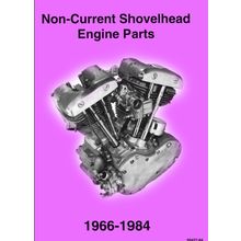 HARLEY-DAVIDSON SHOVELHEAD NON-CURRENT ENGINE PARTS 1966-1984 MOTORCYCLE ENGLISH