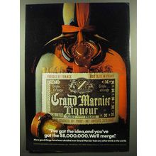 1974 Grand Marnier Liqueur Ad - We'll Merge