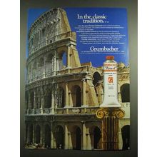 1974 Grumbacher Finest Artists' Oil Color Ad - In the Classic Tradition