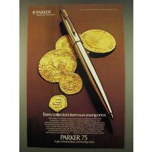 1976 Parker 75 Pen Ad - Every Collector's Item