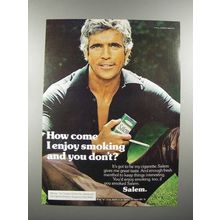 1976 Salem Cigarette Ad - I Enjoy Smoking