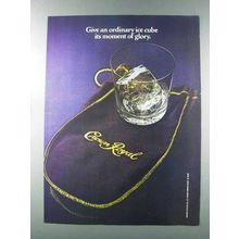 1981 Seagram's Crown Royal Whisky Ad - Moment of Glory