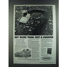 1986 Tennant 360 Power Sweeper Ad - Get More Than Just A Sweeper