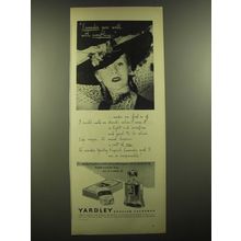 1944 Yardley English Lavender Ad - Lavender goes well with everything