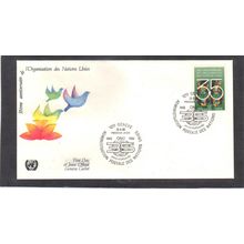 FDC Geneva Cachet 94 70c Flags (Cachet-U/A) CV00346
