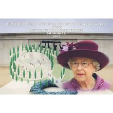 New National Armed Forces Military Memorial Opening By Queen Postcard