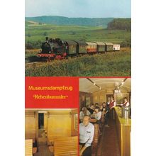 Rebenbummler Restaurant German Train Rare Museum Postcard